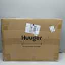 Huuger Nightstand with Charging Station, Blue Nightstand with 2 Drawers, Bed Side Table for Bedroom, Bedside Table with Storage, Modern Nightstands, Metal Knobs, Painted Surface