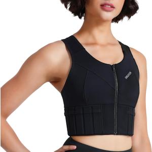 Weighted vest woman Designed for resistance training and added intensity during workouts.Suitable for various exercises like walking, running, or strength training. (XL, BLACK) Weighted vest woman Designed for resistance training and added intensity during workouts.Suitable for various exercises like walking, running, or strength training. (XL, BLACK)