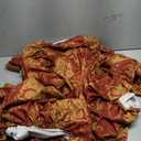 RV Dinette Cushion Covers 2 Sets Stretch Red Damask Camper Cushions Replacement Cover Washable Couch Cushion Slipcovers for Travel Trailer, Sofa Includes 2 Backrest Covers & 2 Bench Covers