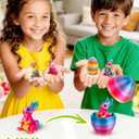 Easter Eggs, Colorful 3D Printed Bunny Eggs Fillers Toys, Suitable for Easter Basket Stuffers, Party Favors, Kids Gifts, Egg Hunts and Desktop Decor