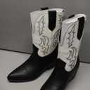 Nine West womens Yodown (6, Black/White 003)