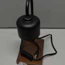 Candle Warmers Etc. Black & Wood Arched Lamp  for Top-Down Warming & Flame-Free Fragrance