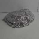PartyDelight Silver Sequin Backdrop 10Ftx10Ft Photography Wedding Backdrop