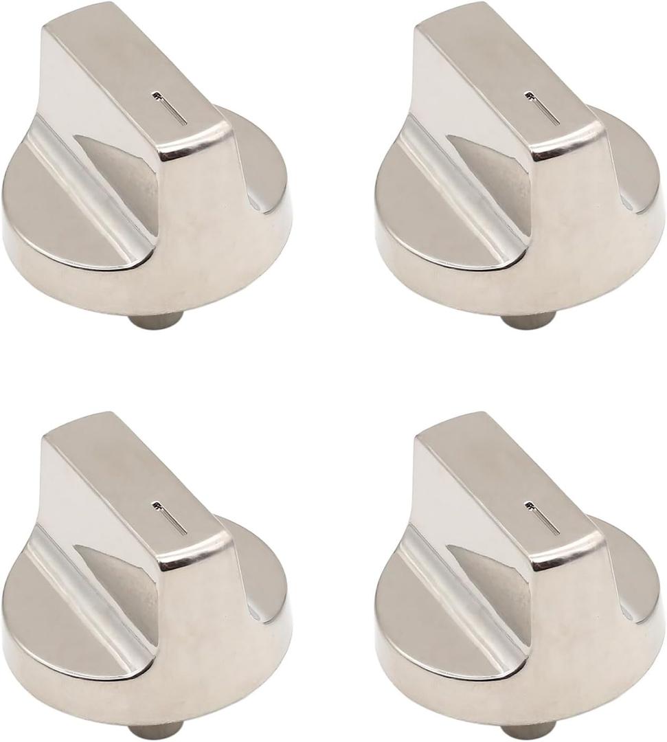 W11517334 Range Knob Compatible with Whirlpool Gas Range Stove WEG745H0LZ1 WEG515S0FB0 WEG515S0FB0 Replaces W10850033 W11122869 W11458842 (4)