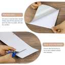 Peel and Stick Floor Tile Vinyl Flooring 20-Pack 30 Sq.Ft Brown Wood Look Plank Peel and Stick Flooring Self-Adhesive and Waterproof DIY for RV Bathroom Laundry Room (36 x 6inch)