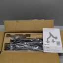 monTEK Sleek Aluminum Monitor Arm for 1757 Ultrawide Screens up to 59.4 lbs, USB 3.0 A/C, Heavy Duty Single Monitor Arm Desk Mount, Pneumatic Lift, Quick-Release Plate, Clamp/Grommet, VESA 100x100