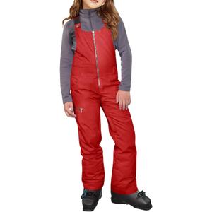 Haloumoning Kids Snow Bibs Girls Ski Pants Waterproof Insulated Snowboard Overalls Snowsuit 10-12 Years