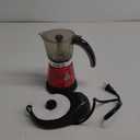 Imusa 6 or 3cup Electric Espresso Maker, Red