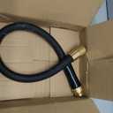 Giraffe Tools Garden Hose 2ft x 5/8'', Short Water Hose Heavy Duty, Lightweight, Flexible Hybrid Hose, Male to Female Fittings