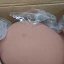 Fake Pregnant Belly 6-9 Months Artificial Silicone Pregnancy Belly Lifelike Skin for Actor Performance Maternity