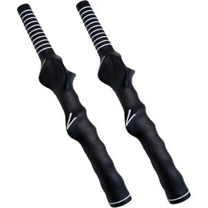 2 PCS Golf Swing Training Grip, Left-Hand Golf Club Grip Trainers, Golf Practice Aid for Beginner Learn Correct Grip Posture