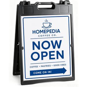A-Frame Sign 24×36 Inch, Indoor & Outdoor Compatible, 1 Pack
