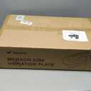 MERACH Vibration Plate Exercise Machine, Curved Vibration Plate for Lymphatic Drainage Weight Loss, Vibrating Plate with Real-Time Calorie Tracking on LED Display, Workout Equipment for Home Women Men (Black)