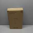 OYEARS Modern Industrial Desk Lamp for Reading LED 22.2 Metal Table Lamp Light for Office Bedroom Study Room Living Room Nightstand Bedside Lamps Gold and Matte Black Accent (Black, Bulb Included)