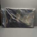 BICERE Large Modern City Moon Framed Canvas Wall Art, Forest Misty Wall Decor, Winter Town Night Wall Painting, Nature Landscape Picture Artwork for Living Room, Bedroom, Dining Room, Office, 24"x36"x3