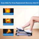 Knee Replacement Recovery Aids,Knee Surgery Recovery Equipment,Knee Glide for Knee Replacement Recovery Aids Kit Knee Therapy Exercise Strengthening Equipment for PCL MCL ACL