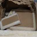 14in Cat Tree Tower with Large Perch, 20" x 16.5" Top Bed for Adult Cats, Scratching Post with Bed for Kittens, Beige