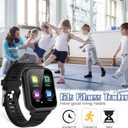 Kids Smart Watch Boys, Kids Smart Game Watch with 39 Games HD Touch Screen Video Camera Music Player Pedometer Flashlight Alarm Clock 12/24 hr Kid Watches for Boy Gifts for 5-12 Year Olds Boy Girl