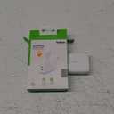 Belkin 40W Dual Port USB C Wall Charger Block - USB C Fast Charging for Apple iPhone, iPad, Samsung Galaxy Phone, & More - Programmable Power Supply Tech - Folding Prongs - White