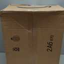 DN DECONATION Gold Tray, 14.76 Decorative Trays for Coffee Table, Farmhouse Tray, Round Wooden Trays for Living Room Decor (15")