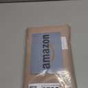 PONY DANCE Glass Door Curtain - Window Treatments Panels Solid Energy Efficient Rod Pocket for Metal French Patio Door Panel with Tieback, 25 x 72 inches, Light Taupe, 1 Piece