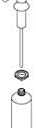 KOHLER 1222881-VS Soap Dispenser Kit, Vibrant Stainless
