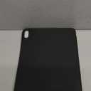 for iPad (A16) 11th 10th Generation Case 11/10.9 Inch with Pencil Holder 2025/2022, Slim Trifold Stand Protective Cover, Hybrid Cover with Soft TPU Back, Black