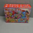 70 PCS 4 in 1 Dough Sets for Kids Ages 3-4-8, Art Crafts Dough Tools Kit, Ice Cream Playset Noodle Hamburger Cake Maker Machine, Kitchen Creations Food Play Toys Toddlers Boys Girls