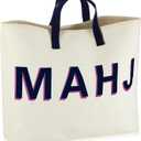 Empty Mahjong Bag for Tiles and Racks American Mahjong Tiles Carrying Bag Portable Mah-jong Accessories Organizer for American Mah-jong Set (Bags Only)