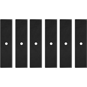 Andorm 6Pack 2059 Edger Blades 2 x 9 x 1/ 2" Center Hole Universal Edging Blade Replacement, Lawn Edger Blade 9 inch Compatible with Mclane 2059 2059-9, Craftsman 85755, Rotary 6262