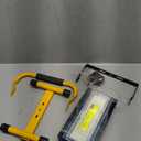 100W COB Rechargeable Work Light, 7000LM Cordless LED Work Lights, Waterproof Portable Flood Light with Stand for Outdoor Camping, Hiking, Garage, Car Repairing, Workshop Job Site Lighting