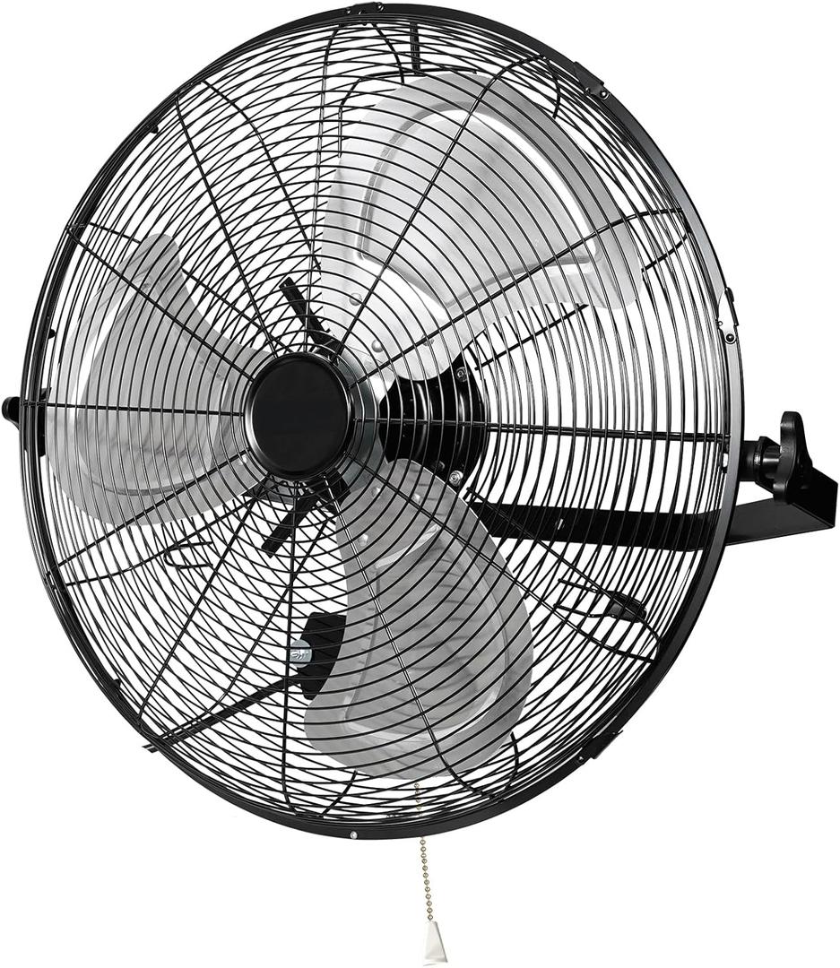18 Inch High Velocity Metal Wall Mount Industrial Fan