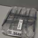 HUITEM Space Saving 6 Tier Pant Hangers, Anti-Slip, Stainless Steel, 2 Pack, Black