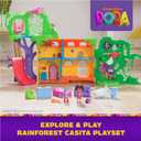 Dora, Explore & Play Rainforest Casita Playset, Dora & Boots Figures, Dollhouse Furniture, Bilingual Phrases, Kids Toys for Girls & Boys Ages 3 and Up