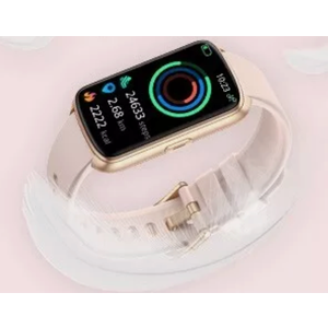 Pink Smart Watch For Men/Women Smartwatch iPhone Samsung Compact Health Tracker