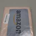 OWENIE Boho Shower Curtain, Blush Pink Fabric Cloth Shower Curtains Farmhouse Tufted Chevron Striped Textured with Tassel for Bathroom, Soft Hotel Style Modern Minimalist, Machine Washable, 72x72