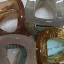 Big Hair Claw Clips - Butterfly Hair Accessories for Women and Girls with Long, Thick Hair - Large 5.1 Jelly Clips, 4 Pcs, Mother's Day Gifts