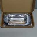 AUCERAMIC Chrome ABS Tailgate Handle Cover caps Fit 1999-2006 for Chevrolet Silverado GMC Sierra 1500 2500 2500HD 3500