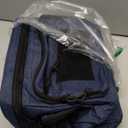 Lunch Box for Men, Tactical Lunch Bag MOLLE Webbing Leakproof Insulated Lunch Cooler Women Adult Meal with Adjustable Shoulder Strap Lunch Pail (Blue) (Medium)