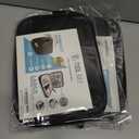 2 x Electronics Charger Organizer - Travel Cable Case for Cords, Chargers, and Tech Accessories (Black)