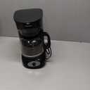 Mueller 12-Cup Drip Coffee Maker - Borosilicate Carafe, Auto-Off, Reusable Filter, Anti-Drip, Keep-Warm Function, Clear Water Level Window Coffee Machine, Kitchen Essentials & Accessories (Black)