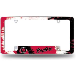 Rico Industries NBA Basketball Primary 12" x 6" Chrome All Over Automotive License Plate Frame for Car/Truck/SUV (Toronto Raptors)