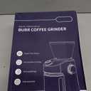 SHARDOR Electric Burr Coffee Grinder, 32 Precision Grind Settings, 40-Second Adjustable Timer, Chamber Cleaning Button, Designed for Coffee Enthusiasts