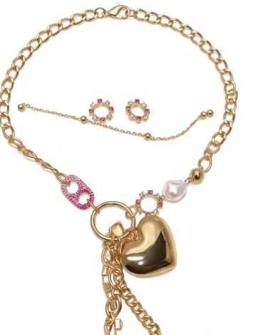 Matching Necklace And Earrings