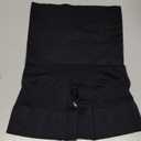 KLVEE Shapewear for Women Tummy Control, High Waisted Body Shaper Shorts Butt Lifting Thigh Slimmer Shapewear Under Dress (Large, Black)