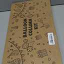 TEKXYZ Telescoping Balloon Stand Set of 4, 1.5ft to 7ft Free Adjustable Metal Balloon Column Stand for Party Decorations