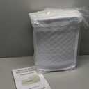 WhatsBedding 3 Inch Memory Foam Mattress Topper King Size, 78x80x3 Inch