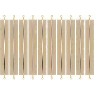 10 Pieces Impulse Sealer Replacement Parts 8 Inch Heat Seal Strips Replacement Element Grip Impulse Sealer Heating Element Service Spare Repair Kit, 200mmx2mm