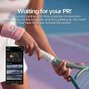 Smart Ring Health Tracker,Heart Rate&Sleep Tracking Wearable,Waterproof Fitness Ring for Women/Men,Free Subscription,Scratch-Resistant and Scratch-Free Smart Ring Fitness Tracker (Black, 12)