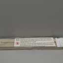 LazBlinds No Drill 1" Vinyl Mini Blinds, 28" W x 48" H, Desert Sand